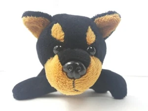 Rottweiller Puppy Dog Plush Stuffed Animal Mini Birthday Express 5 Inch - Picture 1 of 6