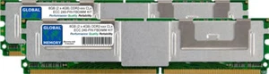 8GB (2 x 4GB) DDR2 533/667/800MHz 240-PIN ECC FULLY BUFFERED FBDIMM SERVER RAM - Picture 1 of 1