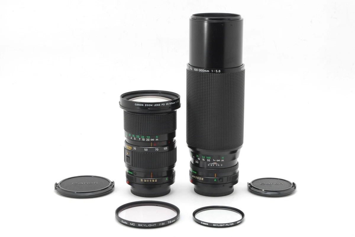 Canon FD 100-300mm Focal Camera Lenses for sale | eBay