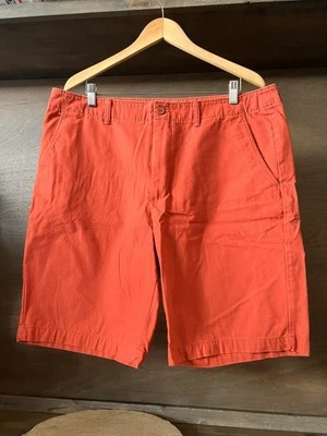 Pantalones Cortos Old Navy Para Hombre TALLA 38 NARANJA Frente Plano Bolsillos Deslizantes 10" Entrepierna Foto 1 de 4