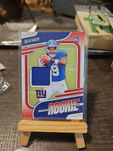 2024 Panini Absolute - Absolute Rookie Materials Malik Nabers #ARM-MNS (MEM, RC) - Picture 1 of 2