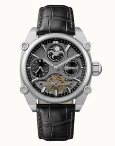 Ingersoll The Varsity Skeleton Grey Dial Casual Automatic Men's Watch I15402 - Picture 1 of 6