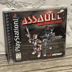 Assault Retribution (Sony PlayStation 1, 1998) PS1 Complete w/ Manual CIB - Picture 1 of 5