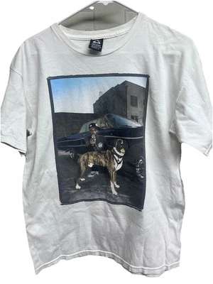 Camiseta FUCT x Shawn Mortensen serie de fotos para hombre Snoop Dogg mediana hecha en EE. UU. Foto 1 de 4