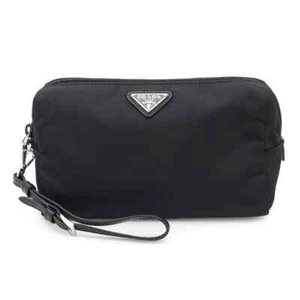 PRADA Pouch bag Nylon Black 1NS693 - Imagen 1 de 10