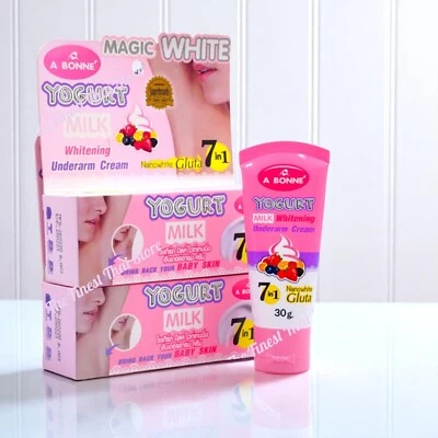 A Bonne Magic White Yogurt Milk Underarm Whitening Cream 30g x 2 - Image 1 of 2