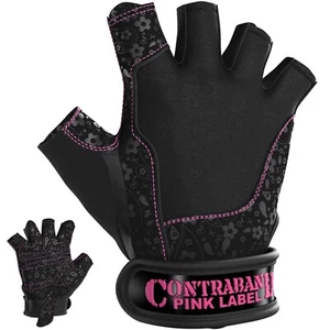Schmuggel Pink Label 5127 Amara Leder Handflächenhebehandschuhe (Paar) für Damen - Bild 1 von 30