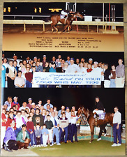 1996 - Dale Baird, 7000 Wins, Special Eclipse Award (NTRA) 16"x 20" Horse Racing