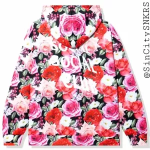 Anti Social Social Club Guard Down Flower Hoodie Size Large - New with Tags - Picture 1 of 6