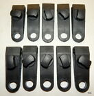 10 QTY Black Plastic Heavy Duty Tarpaulin Clamps