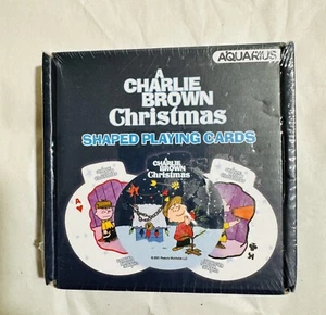 Charlie Brown Christmas Playing Card Deck Ornament Shaped - Picture 1 of 2