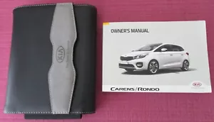 (2018 PRINT) KIA CARENS (2016 - 2019) OWNERS MANUAL - HANDBOOK - USER GUIDE. - Picture 1 of 7