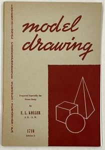 1949 "Model Drawing" by E.L. Koller Edition 2 - Bild 1 von 9