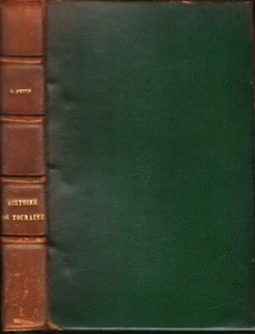 HISTOIRE de la TOURAINE par Eugène PÉPIN Gravures Éd.  Furne Boivin 1935 RARE EO - Picture 1 of 24