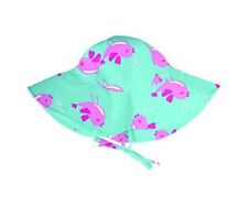 I play Girl Sunhat With UV Protection Baby Cap Aqua Size 0 - 6 Months