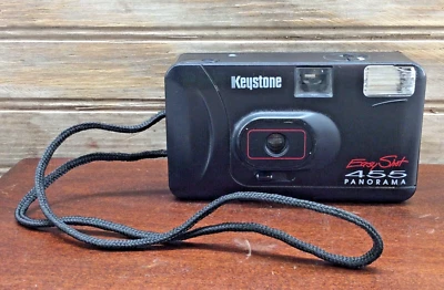 Vintage Keystone Easy Shot 455 Panorama 35MM Camera With Flash - Image 1 of 4