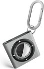 Clayco Airlock Case New for Apple AirTag 2021 Cover with Keychain Carabiner Ring