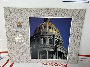Colorado State Capitol 1992 guía oficial recuerdo certificado de autenticidad - forma limpia - Imagen 1 de 5