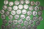 Lot of 15 Roosevelt Dimes 90% Silver Coins Random Dates fr 1946-64 Ag-F/Vf #Rd15