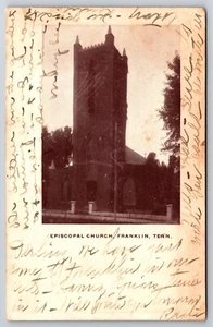 Episcopal Church Franklin Tennessee TN c1905 Postcard - Picture 1 of 2