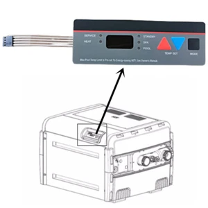 Kit de teclado para Hayward FDXLBKP1930 para calentador de piscina Hayward serie H Low Nox - Imagen 1 de 4