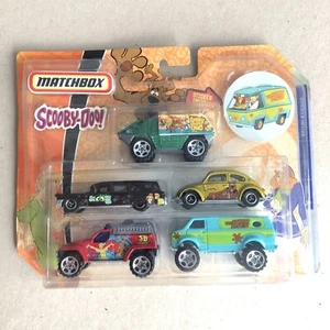 Scooby Doo Matchbox Diecast 5 Car Set Blister Pack 1:64 Dated 2007 - Picture 1 of 10