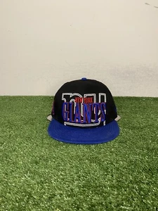 New York Giants hat cap snap back black blue football nfl New Era 9fifty mens - Picture 1 of 11