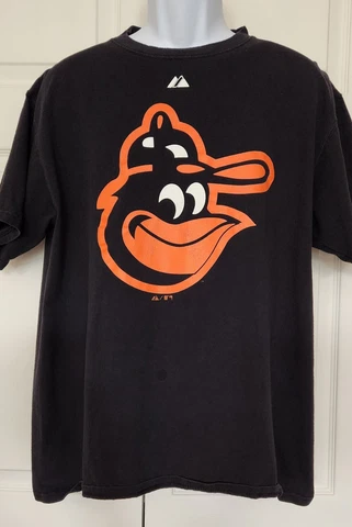 Baltimore Orioles MLB Men's Short Sleeve Majestic Branded Tshirt Size Large Cover
