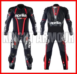 NEW RACING 1 PIECE MOTORCYCLE MOTORBIKE MOTO GP BIKER REPRO LEATHER SUIT - Picture 1 of 5