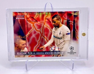 2020-21 Alassane Plea Topps Stadium Club Red Borussia Munchengladbach Card 2/4 - Image 1 of 3