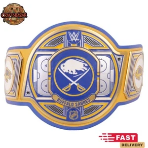 Buffalo Sabres Legacy Championship Replica Title Belt 2mm Brass - Picture 1 of 7