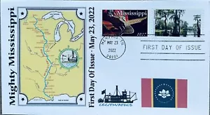 Combo pantano AFDCS 5698 The Mighty Mississippi State of Mississippi con estadidad - Imagen 1 de 1