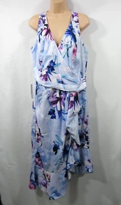 Lipsy VIP Collection Dress Blue Floral UK Size 18 BNWT RRP £95 - Picture 1 of 21