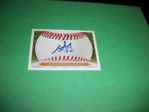 SIGNATURE CARD SIGNED BY CUBS IAN STEWART #2 - Picture 1 of 2