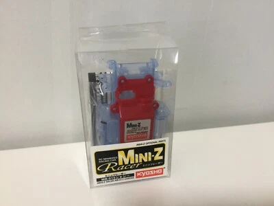 New Very Rare Kyosho MINI-Z Racer PARTS CLEAR BLUE Skelton Chassis for MR-015 - Image 1 of 4