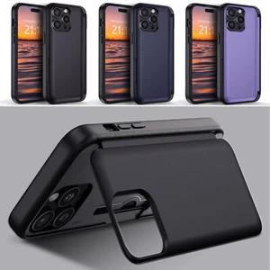 For Apple iPhone 14/14 Pro Max/14 Plus Case Shockproof Card Stand Phone Cover - Picture 1 of 56