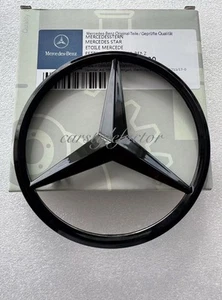 Insignia de estrella de arranque trasero negro brillante para Mercedes EQB EQB250+ EQB300 EQB350 AMG X243 - Imagen 1 de 1