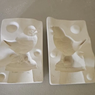 VINTAGE 1976 DUNCAN HM109  BABY BIRD CERAMIC SLIP CAST MOLD - Image 1 of 4