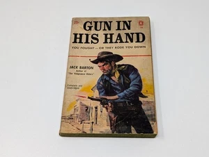 Gun in His Hand, Jack Barton, Vintage Popular Library Paperback, 1956 - Picture 1 of 12