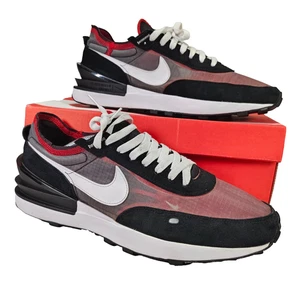 Nike Waffle One SE 'Bred' Black White Sport Red Sneaker UK9,5 US10,5 EU44,5 - Bild 1 von 16