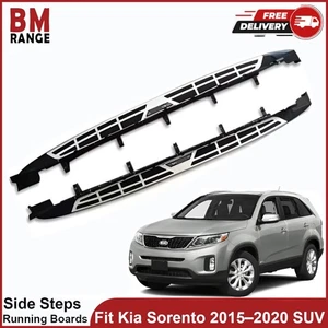 PARA KIA SORENTO 2015-2020 ESTRIBOS LATERALES INTEGRADOS (LOGO)-8320B - Imagen 1 de 10