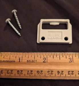 GENUINE ANDERSEN 200 SERIES WINDOW LOCK KEEPER NEW IN PACKAGE w SCREWS - Picture 1 of 4