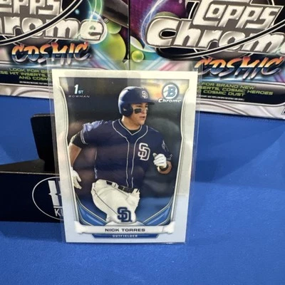 2014 Bowman Draft - Chrome Nick Torres #CDP112 (RC) - Image 1 of 2