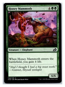 Ikoria: Lair of Behemoths #158 Honey Mammoth - Picture 1 of 2