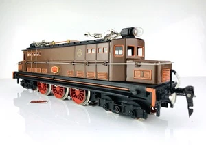 CR158 - PAYÁ 0 21105 - LOCOMOTORA ELÉCTRICA 7 EJES MARRÓN - FUNCION. OK! NUEVO! - Bild 1 von 10