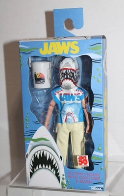 Figura NECA Ben Cooper 5.5" Con Disfraz y Máscara - Mandíbulas 50 Aniversario - Nueva Foto 1 de 4