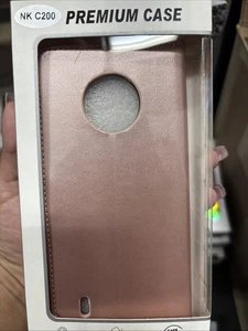Nokia C200 Wallet Case Roségold - Bild 1 von 3