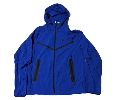 Chaqueta de chándal tejida polar Nike Air Tech azul real HM7151-480 para hombre talla XS Foto 1 de 4