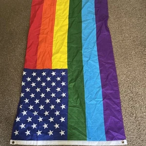 Pride Flag USA Unisex Multi Colored - Picture 1 of 5
