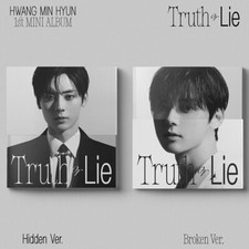 HWANG MIN HYUN [TRUTH OR LIE] Album 2 Ver SET / 2CD+2 Photo Book+6 Card+4 Poster